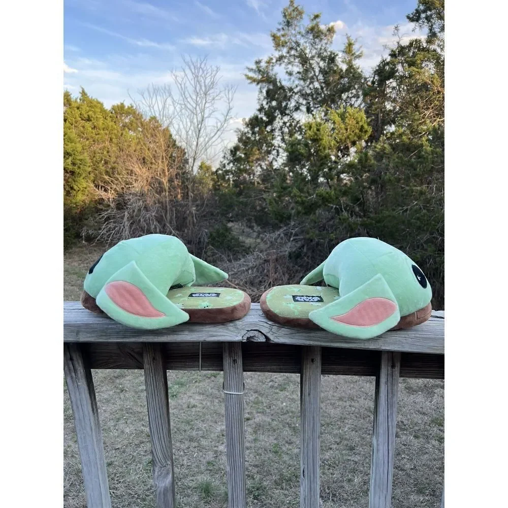 Star Wars Men Slippers Baby Yoda/The Child Adult Shoe Size 11-12